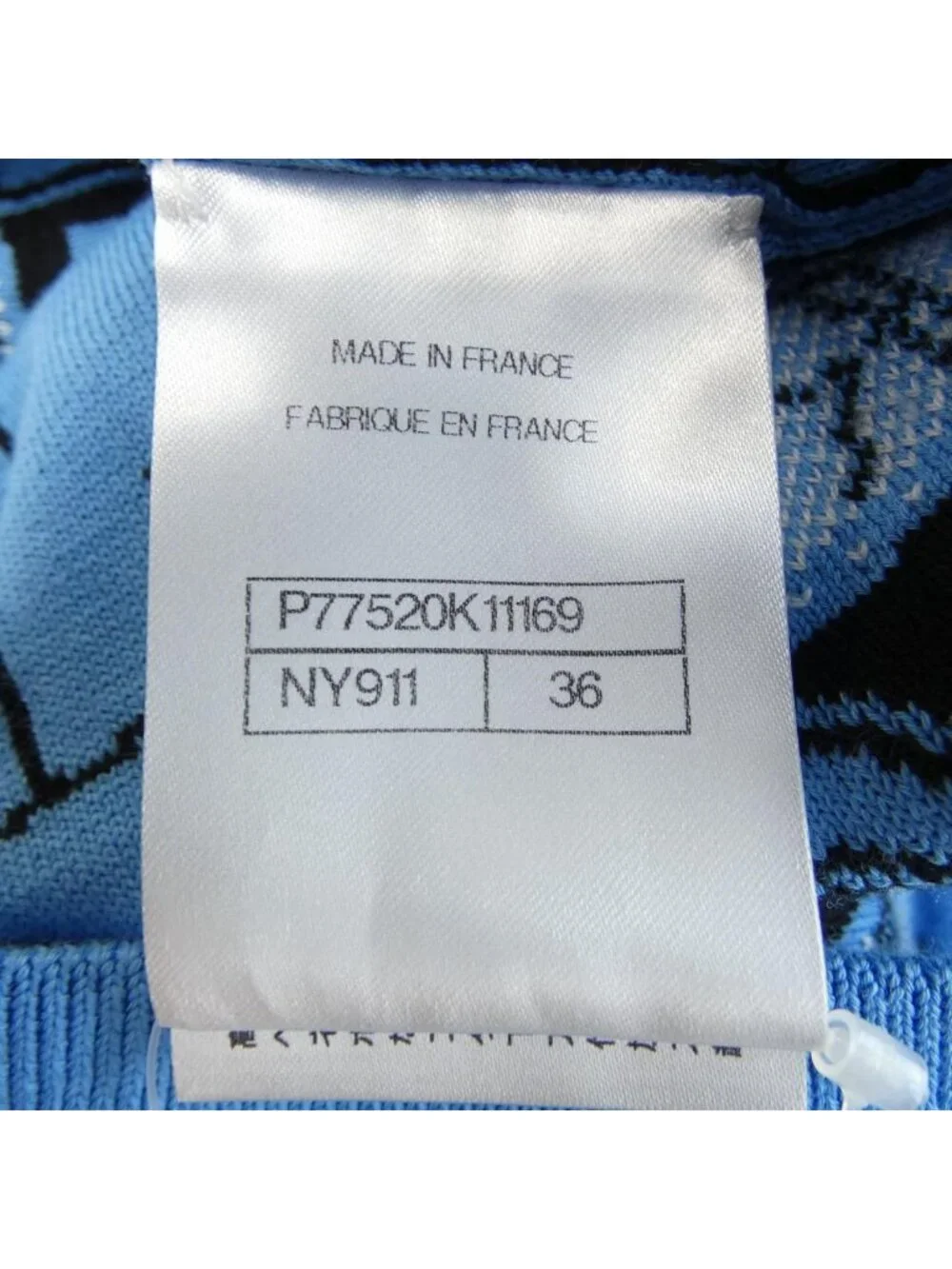 Chanel Knit Sweater Black